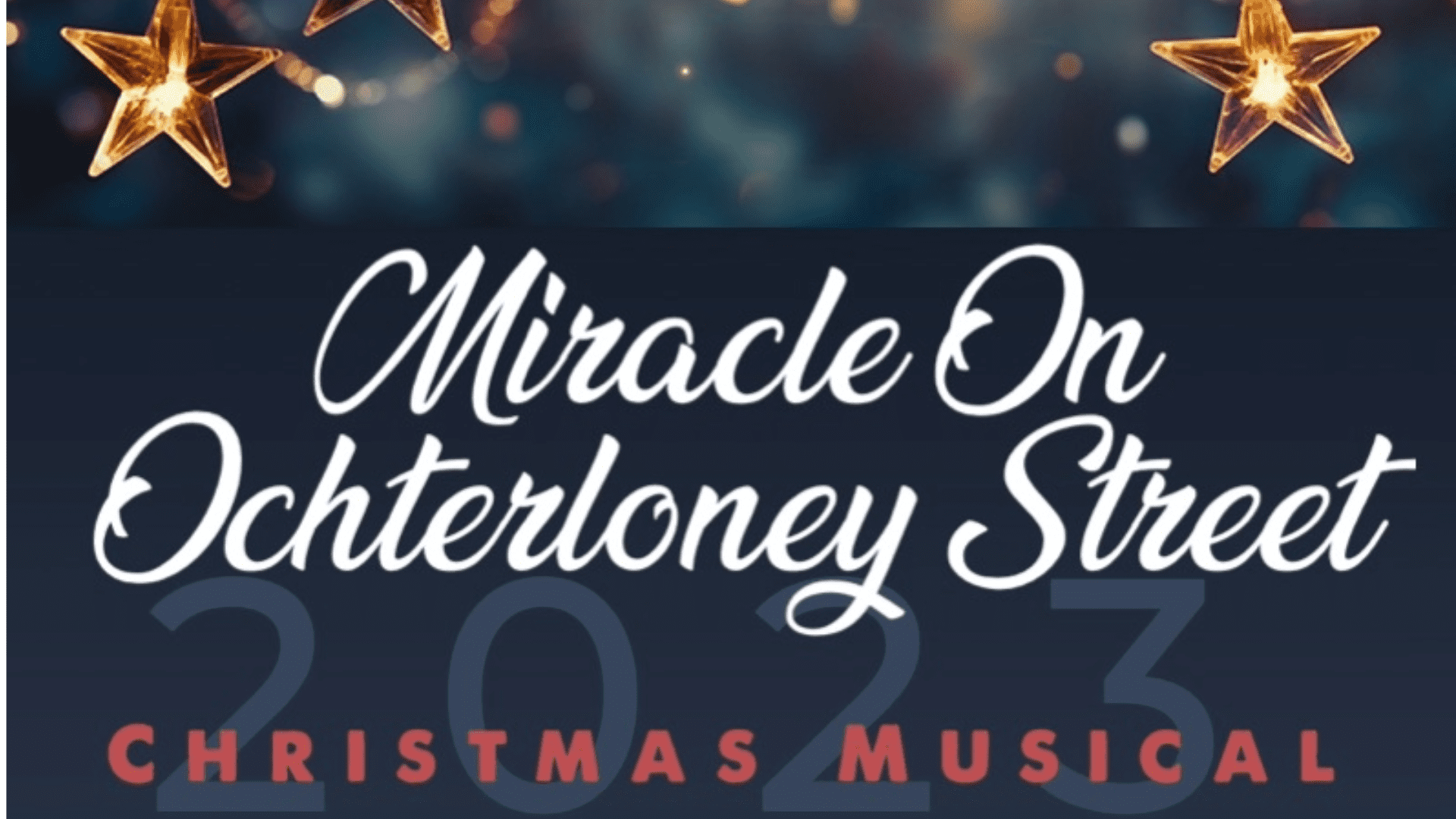 Miracle on Ochterloney Street a Christmas Musical at Sanctuary Arts Centre
