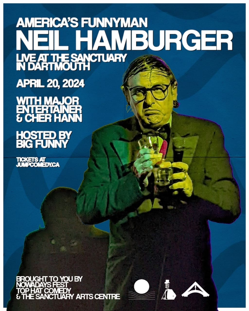 NEIL HAMBURGER LIVE IN DARTMOUTH Poster